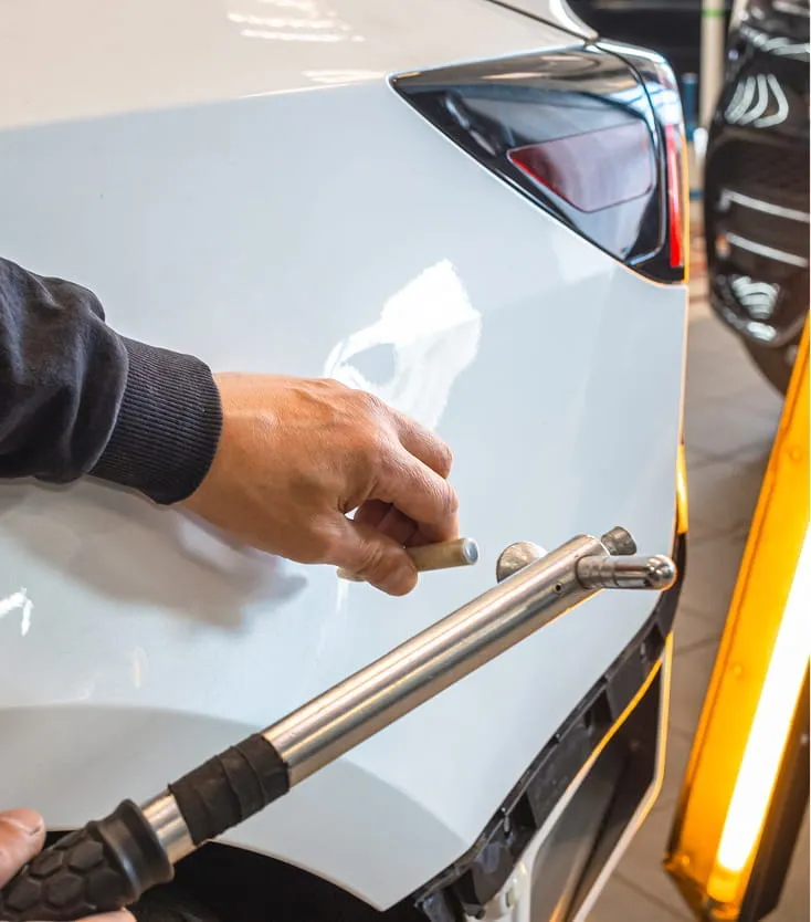 Door Ding Repair results — factory finish restored by PdrWorks